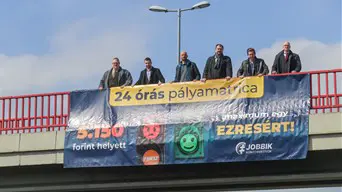 Legyen maximum ezerforintos 24 órás autópálya-matrica!