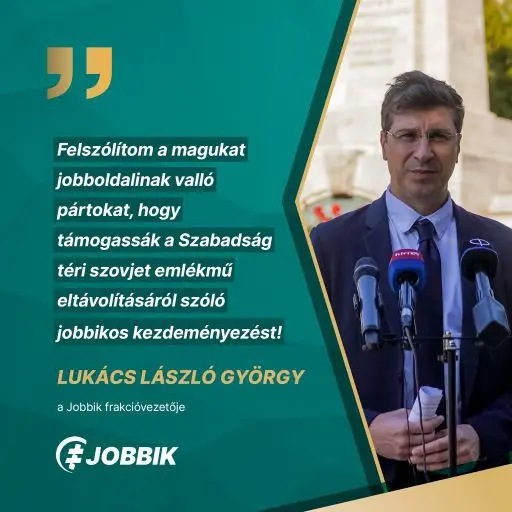 Távolítsák el a szovjet emlékművet a Szabadság térről!