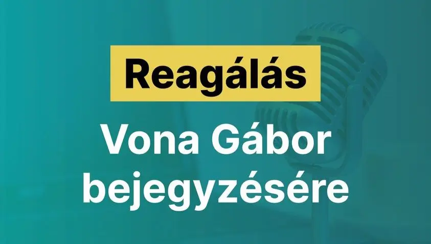 Reagálás Vona Gábor bejegyzésére!