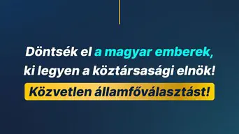 Aláírásgyűjtést indítottunk a közvetlen köztársasági elnök választásért!