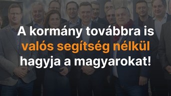 Az Orbán-kormánynak nincs válasza az általa okozott megélhetési válságra!